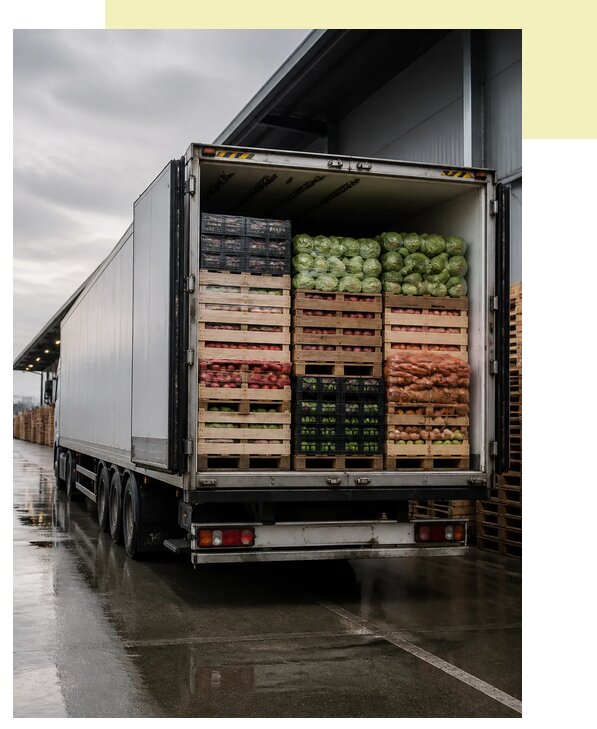 Перевозка плодоовощной продукции в Партизанск по цене от 5367 р. | Агросервис-Прт