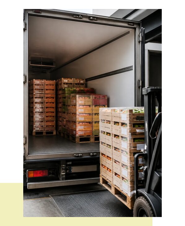 Перевозка сельхозпродукции на паллетах с доставкой в Партизанск